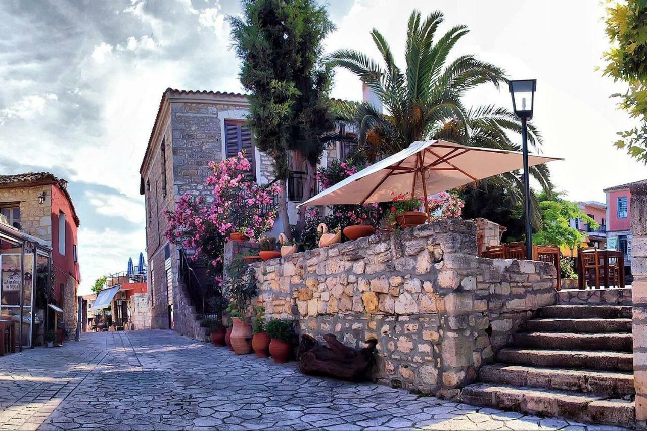 Beautiful Studio In Traditional Afytos Halkidiki-Uvc Sterilized Eksteriør bilde
