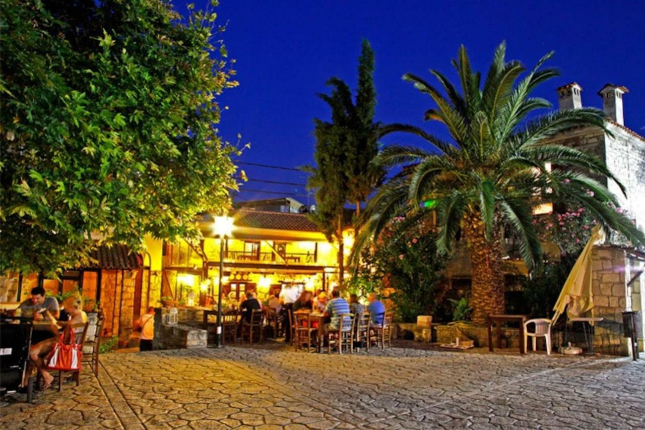 Beautiful Studio In Traditional Afytos Halkidiki-Uvc Sterilized Eksteriør bilde