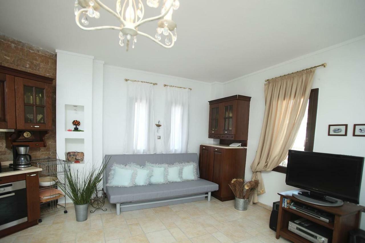 Beautiful Studio In Traditional Afytos Halkidiki-Uvc Sterilized Eksteriør bilde